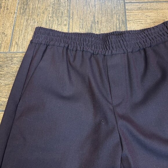 Banana Republic Red and Black Woven Pull on Pants Size 4 - Picture 7 of 11